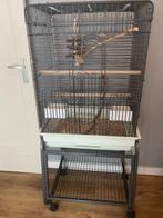 Vogelkooi, Dieren en Toebehoren, Vogels | Hokken en Kooien, Ophalen, Gebruikt, Metaal, Vogelkooi