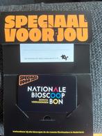 Bioscoop bon, Tickets en Kaartjes, Eén persoon, Niet van toepassing, Vrijkaartje alle films