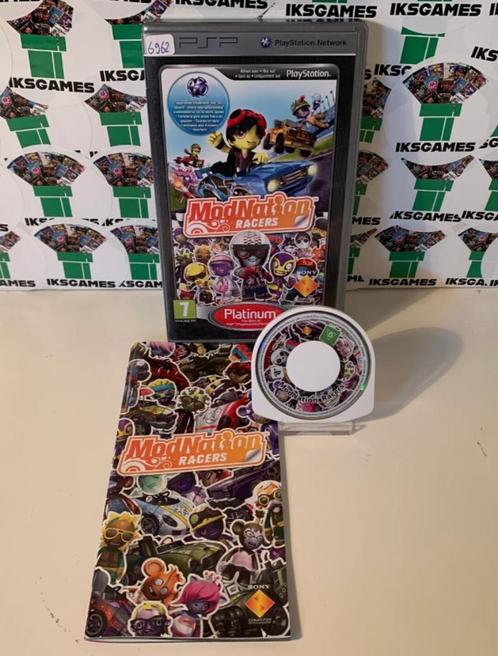 ModNation Racers - PSP - Platinum - Iksgames, Spelcomputers en Games, Games | Sony PlayStation Portable, Zo goed als nieuw, Racen en Vliegen
