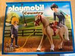 Playmobil country 6933 Voltige team met paard, Ophalen of Verzenden, Zo goed als nieuw, Complete set