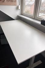 IKEA Sta-zit bureau, handbediend, 160x80cm, Huis en Inrichting, Bureaus, Ophalen, In hoogte verstelbaar, Gebruikt, Stabureau