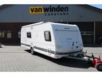 Dethleffs Camper 560 FMK 3Stapelbed-Airco-Mover-, Caravans en Kamperen, Caravans, Schokbreker, Rondzit, Bedrijf, 5 tot 6 meter