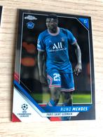 Topps Chrome CL 2021 Nuno Mendes RC, Ophalen of Verzenden, Zo goed als nieuw, Buitenlandse clubs, Spelerskaart
