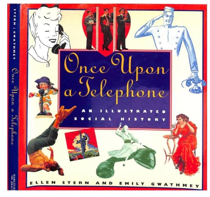 Once Upon A Telephone An Illustrated Social History Telefoon, Verzamelen, Elektronische Apparatuur, Overige typen, Ophalen of Verzenden