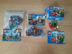 Legosets 10750, 60000, 60105, 60170 Lego City minisets, Ophalen, Gebruikt, Complete set, Lego