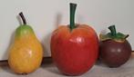 Groot fruit van hout. Samen in 1 koop. Vintage. Hoogte 22cm., Huis en Inrichting, Woonaccessoires | Overige, Ophalen of Verzenden