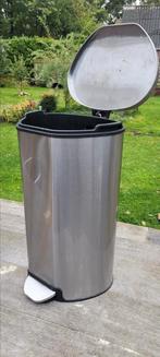 Pedaalemmer Gratis, Ophalen, 40 liter of meer, Zo goed als nieuw, Metaal