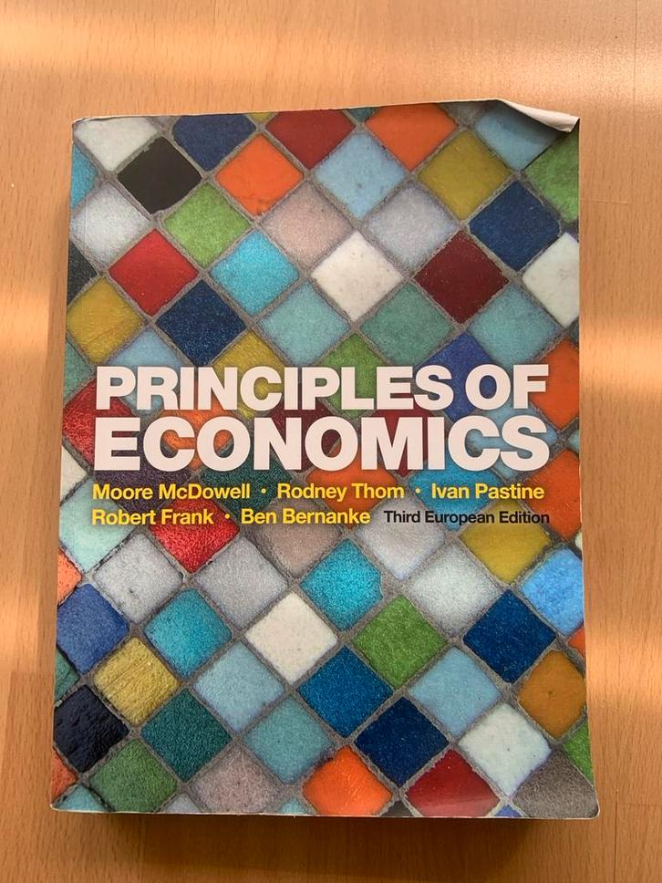 Principles of Economics - McDowell e.a., Boeken, Economie, Management en Marketing, Gelezen, Economie en Marketing, Ophalen of Verzenden