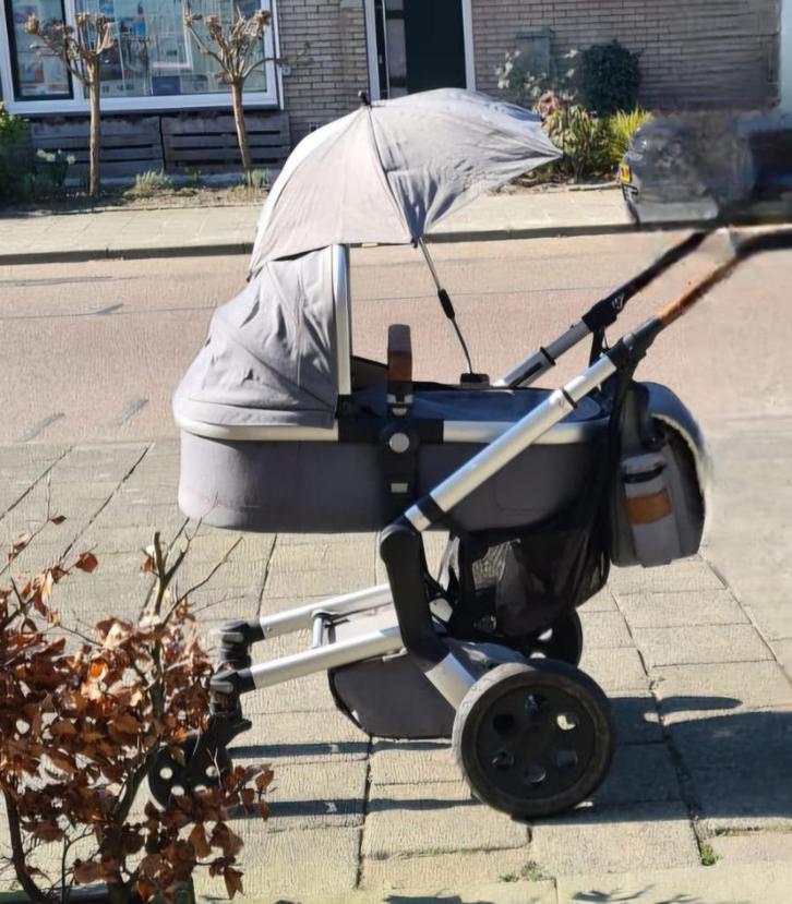 Joolz Day kinderwagen, Kinderen en Baby's, Kinderwagens en Combinaties, Gebruikt, Kinderwagen, Overige merken, Luchtbanden, Met reiswieg