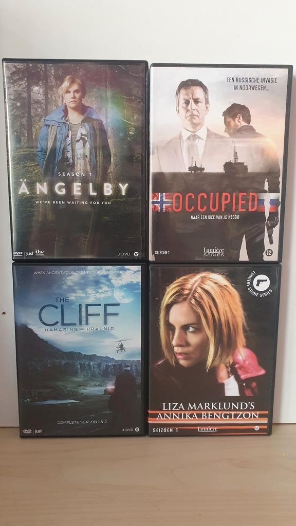 Scandinavische series, setprijs, Cd's en Dvd's, Dvd's | Tv en Series, Zo goed als nieuw, Vanaf 12 jaar, Ophalen of Verzenden