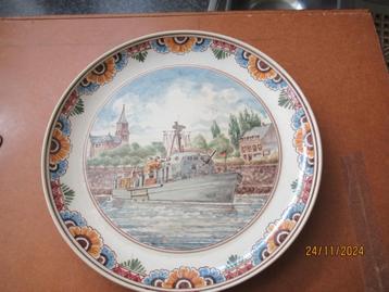 ZELDZAAM BORD- SCHIP MINERVA - HANDGEMALT- NBK DUITSLAND beschikbaar voor biedingen