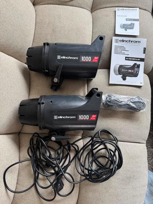 Elinchrom 1000 pro hd elc, Audio, Tv en Foto, Fotografie | Flitsers, Gebruikt, Overige merken, Ophalen