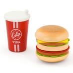 Hamburgers en cola Viga Toys, Info@hopsa.nl, Nieuw, Ophalen of Verzenden, Speelkeuken-accessoire