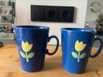 Tulpen mokken, Ophalen of Verzenden, Zo goed als nieuw, Overige stijlen, Kop(pen) en/of Schotel(s)