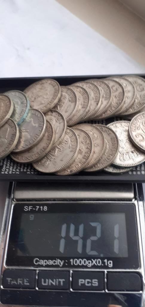 Guldens 1955/1956/1957/1965, Postzegels en Munten, Munten | Nederland, 1 gulden, Koningin Juliana, Zilver, Ophalen of Verzenden