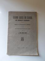 Oud bladmuziek KRIBBE KRUIS EN KROON uit Gerok's liederen!, Ophalen of Verzenden, Gebruikt, Artiest of Componist