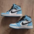 Air Jordans 1 retro high white university blue black, Kleding | Heren, Schoenen, Blauw, Ophalen of Verzenden, Gedragen, Nike Air Jordan