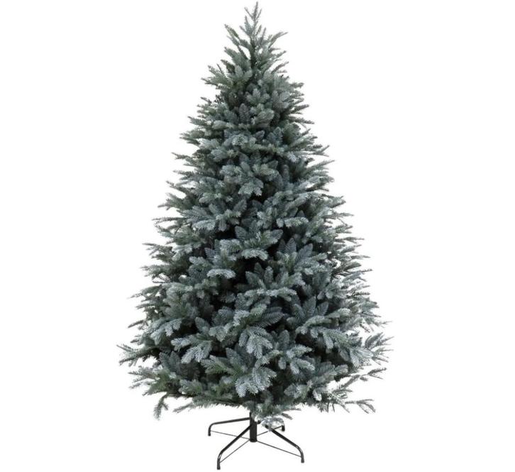 Dunhill Fir tree kustkerstboom 213cm blauw spar, Diversen, Kerst, Gebruikt, Ophalen