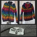 100% wollen vest maat M uit Nepal, Kleding | Dames, Truien en Vesten, Ophalen of Verzenden, Nieuw, Maat 38/40 (M)