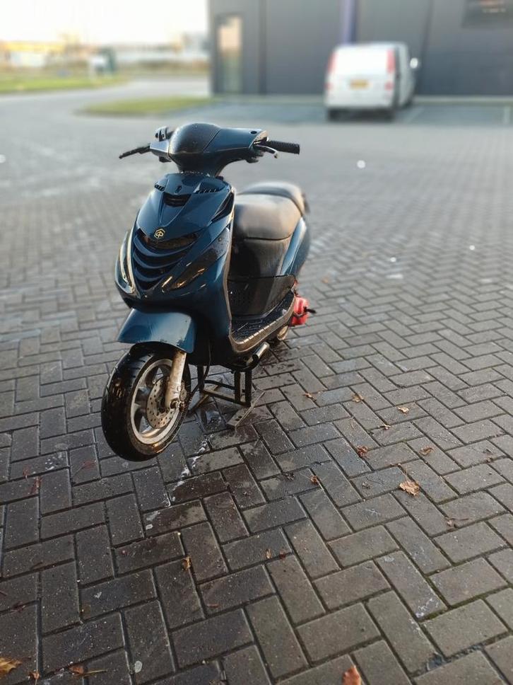 Piaggio zip mhr sprinter 70cc, Fietsen en Brommers, Scooters | Piaggio, Zo goed als nieuw, Zip, Tweetakt, Ophalen