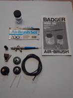 Airbrush Badger 200, Hobby en Vrije tijd, Schilderen, Ophalen of Verzenden, Zo goed als nieuw, Airbrush en Toebehoren