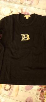 Zwarte trui Burberry maat 140, Meisje, Trui of Vest, Ophalen of Verzenden, Zo goed als nieuw