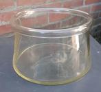 Windlicht van dik glas, Huis en Inrichting, Ophalen of Verzenden, Gebruikt, Overige materialen, Minder dan 25 cm