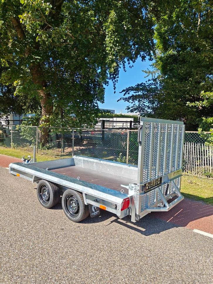 Vlemmix machine transporter aanhanger, Auto diversen, Aanhangers en Bagagewagens, Zo goed als nieuw, Ophalen of Verzenden