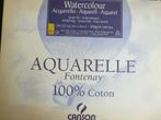 Aquarel papier (100 Katoen), Hobby en Vrije tijd, Ophalen of Verzenden, Zo goed als nieuw
