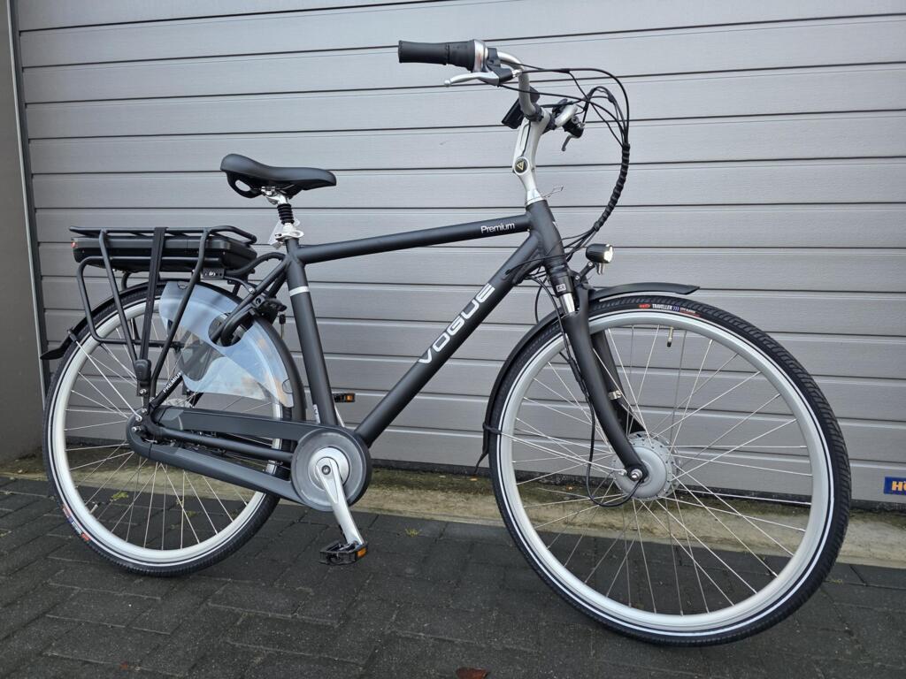 NIEUW Vogue Premium Man N7 Elektrische herenfiets Mat zwart, Fietsen en Brommers, Elektrische fietsen, Overige merken, Nieuw, Ophalen of Verzenden