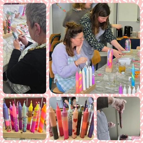 Creatieve Workshop Kaarsen Dippen., Hobby en Vrije tijd, Cursusmateriaal, Ophalen of Verzenden
