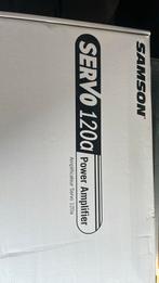 Samson 120 watt stereo power amplifier, Overige merken, Ophalen of Verzenden, Zo goed als nieuw, 60 tot 120 watt