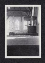 Foto Ruinerwold Kerk Interieur Preekstoel., 1940 tot 1960, Foto, Zo goed als nieuw, Gebouw