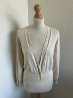 King Louie maat XL creme wit cardigan vest 2212, Wit, Maat 46/48 (XL) of groter, Ophalen of Verzenden, Zo goed als nieuw