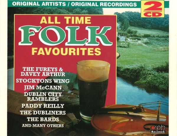 Various – All Time Folk Favourites, Cd's en Dvd's, Cd's | Pop, Zo goed als nieuw, 1980 tot 2000, Ophalen of Verzenden