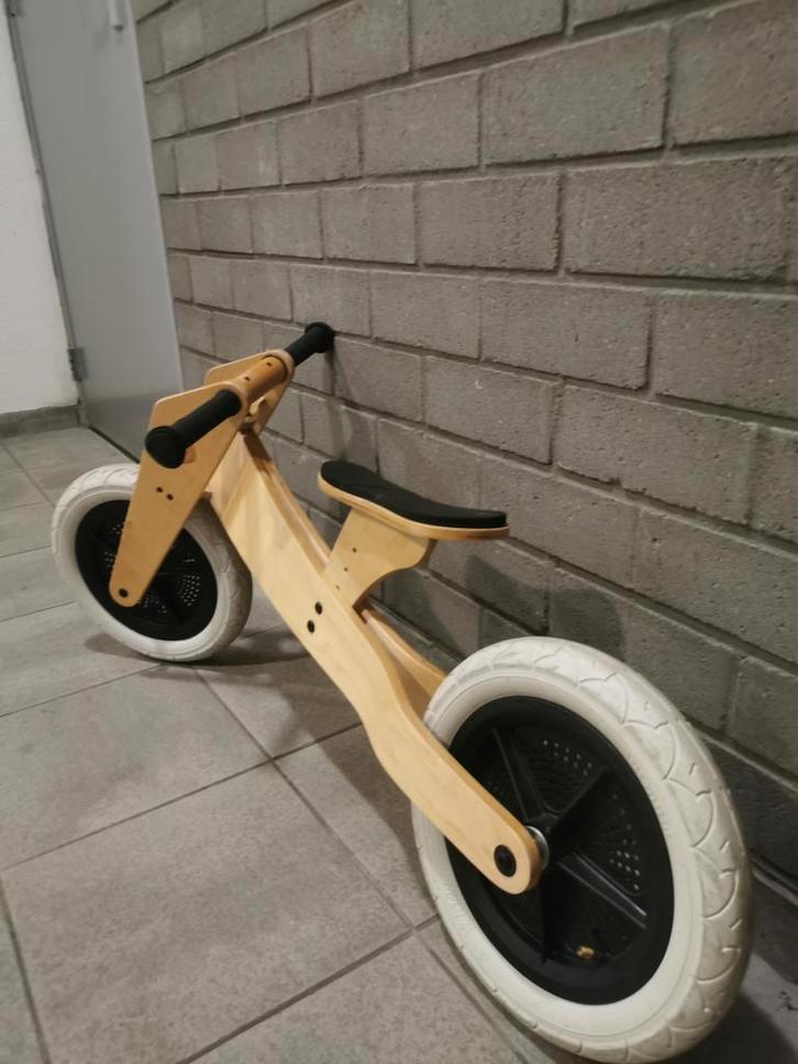 Wishbonebike 3-in-1 Loopfiets - Houten Loopfiets, Kinderen en Baby's, Speelgoed | Buiten | Voertuigen en Loopfietsen, Zo goed als nieuw