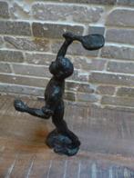 Nieuw beeld brons tennisspeler op voet 15 cm H., Ophalen of Verzenden
