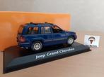 Jeep Grand Cherokee 1995 blauw-metallic van Maxichamps 1:43