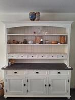 Witte/creme bordenkast, Huis en Inrichting, Ophalen, Gebruikt
