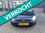 Ford Fusion 1.4-16V Ghia 2004 Airco 89.000KM NAP! APK!, Voorwielaandrijving, 15 km/l, Gebruikt, Blauw
