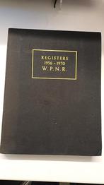 W.P.N.R. registers 1946-1955 + 1956-1970 Notariaat Notaris, Ophalen of Verzenden, Gelezen, W.P.N.R., Overige wetenschappen