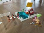 Playmobil zomerset – zwembad, beachvolleybal & zandkasteel, Ophalen of Verzenden, Gebruikt, Complete set
