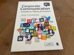 Corporate Communication - Joep Cornelissen 6th edition, Joep Cornelissen, Zo goed als nieuw, Alpha, HBO