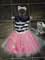 Gabby jurk verkleedjurk carnaval diadeem pop 98 104 110 poes, Ophalen, Zo goed als nieuw, 104 of kleiner, Jongen of Meisje