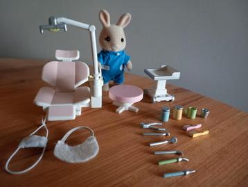 Sylvanian families tandarts set compleet  beschikbaar voor biedingen