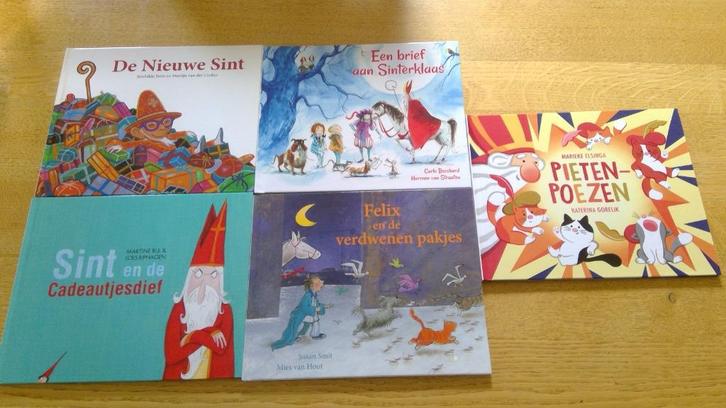 5 sinterklaasboekjes (douwe egberts, unilever), Diversen, Sinterklaas, Gebruikt, Ophalen of Verzenden