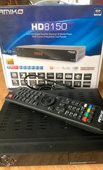 Amiko receiver schotelantenne, Audio, Tv en Foto, Schotelantennes, Ophalen of Verzenden, Zo goed als nieuw, Overige merken