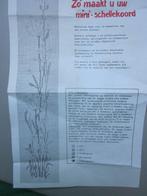 Origineel borduur telpatroon van een mini schellekoordje, Hobby en Vrije tijd, Borduren en Borduurmachines, Ophalen of Verzenden