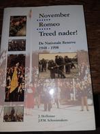 November romeo treed nader! Nationale reserve 1948 1998, Ophalen of Verzenden, Zo goed als nieuw, Landmacht