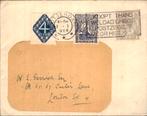 Rotterdam - London - Frankering - 1928, Postzegels en Munten, Brieven en Enveloppen | Nederland, Verzenden, Envelop